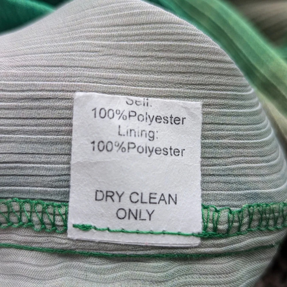 Bailey 44 Cosmic Watercolor Tie Front Mini Dress Green Pink Small - Picture 5 of 11